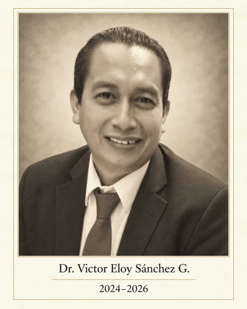 Dr. Victor Eloy Sánchez G., presidente de la APMV 2024-2026